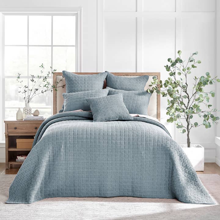 Levtex Home - Wholesale Bedding Set - Mills Waffle Bedspread Set58