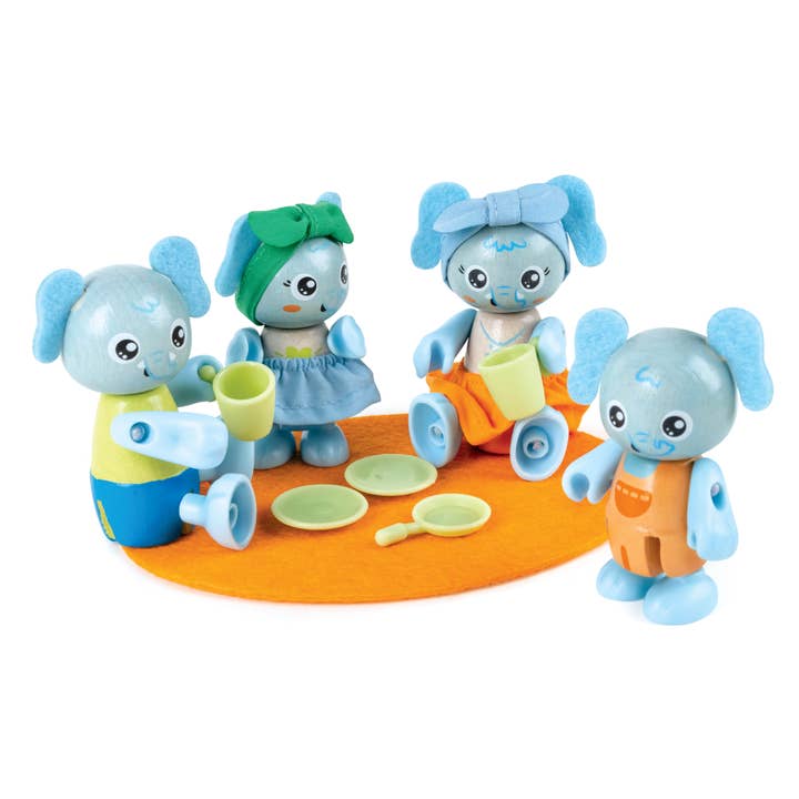 Wonderland Elephant Family for wholesale by Hape Toys