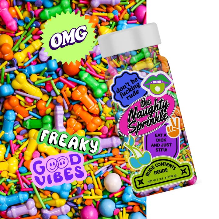 The Naughty Sprinkle - Wholesale Sprinkles - A Cock Celebration - Naughty Sprinkle Mix
