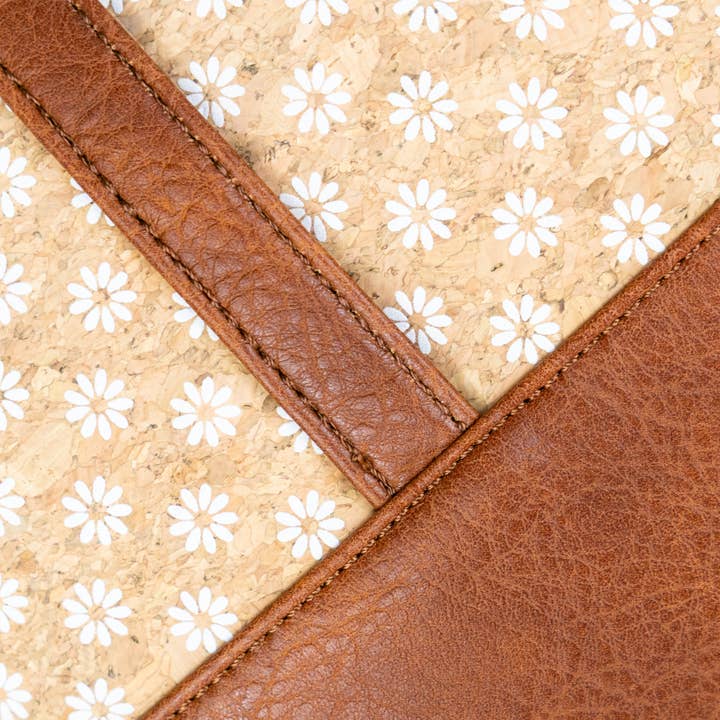 Meninas Bonitas Cork - Venta al por mayor Bolsa de asa- Mujer - Bolso de corcho con asas de cuero vegano BAG-23712