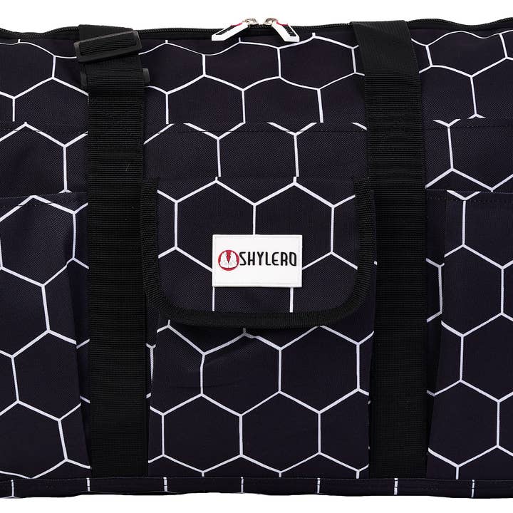 Nurse Bag and Utility Tote|Waterproof | Black Bee Hive for wholesale on Faire9