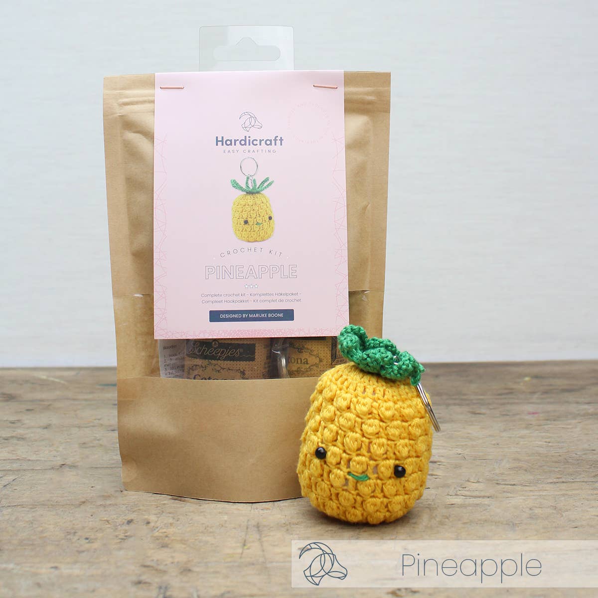 Hardicraft – Kit de artesanato DIY por atacado – Kit de Crochê DIY - Abacaxi5