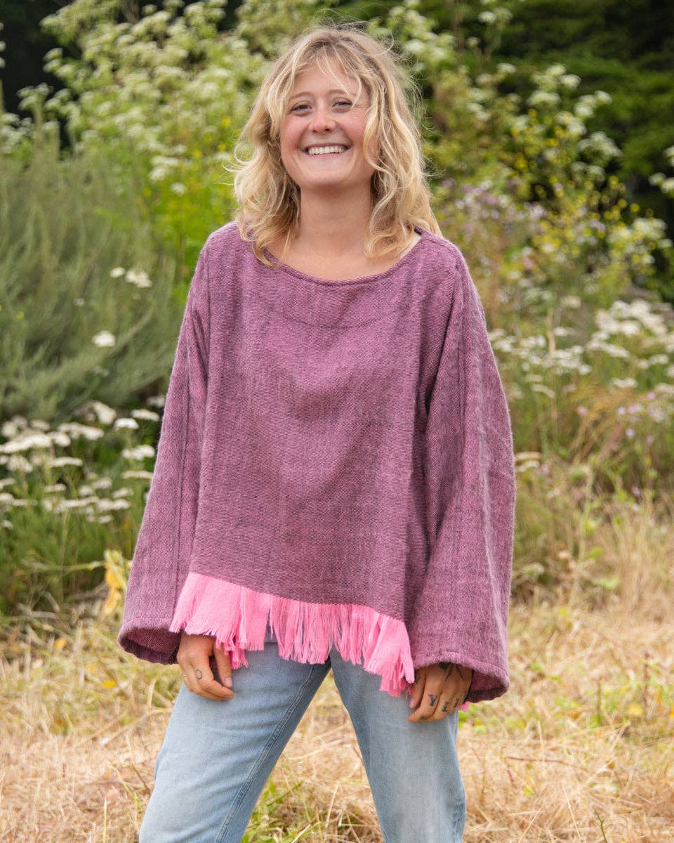 Zig Zag Asian Collection - Wholesale Blouse - Women's - Brushed Woven Box Top1