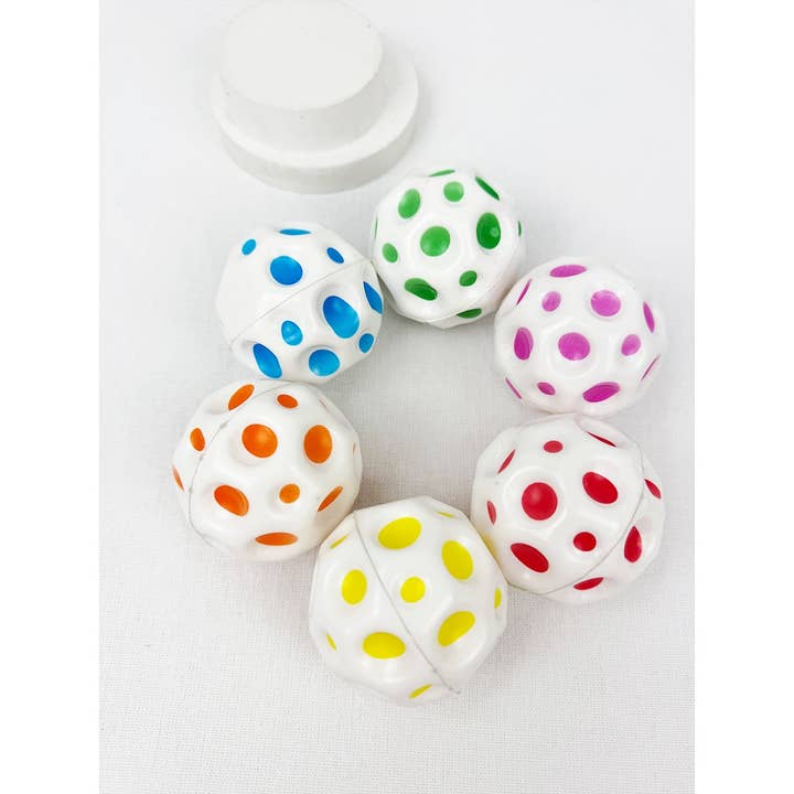 MIX COLOR White Tone Super High Bouncing Balls Toys for wholesale on Faire