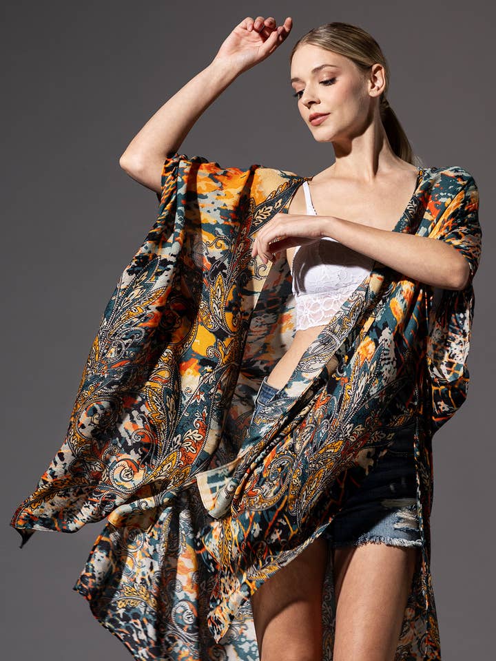 Brookwood Kimono for wholesale by Urbanista