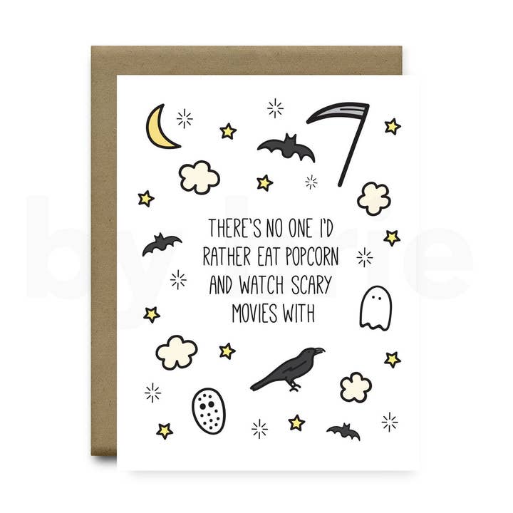 There's No One I'd Rather Eat Popcorn and Watch Scary Movies for wholesale by by brie