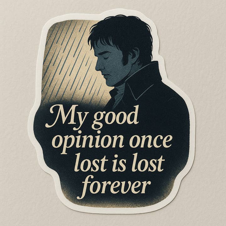 The Bookclub Boutique - Wholesale Sticker - Darcy sticker