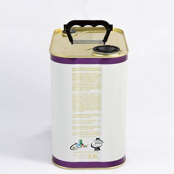 Aceites Cazorla - Wholesale Olive Oil - Royal Olive Oil. Pack of 6 cans of 2.5L2