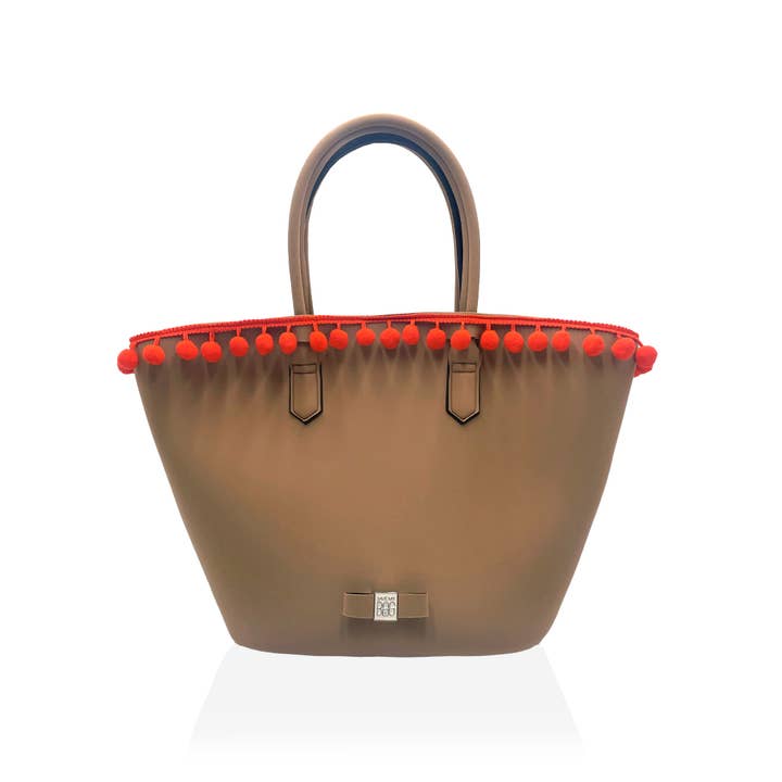 Save My Bag - Wholesale Beach Bag - Tropezienne Shoulder Bag - Solid Color - OUTLET2