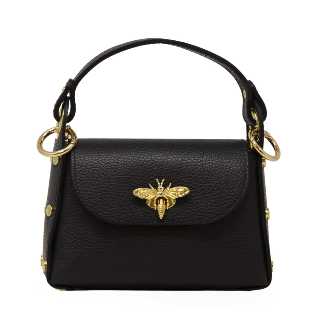 German Fuentes Handbags - Wholesale Top Handle Bag - Women's - GF1085 GENUINE ITALIAN LEATHER BUTTERFLY MINI BAG18