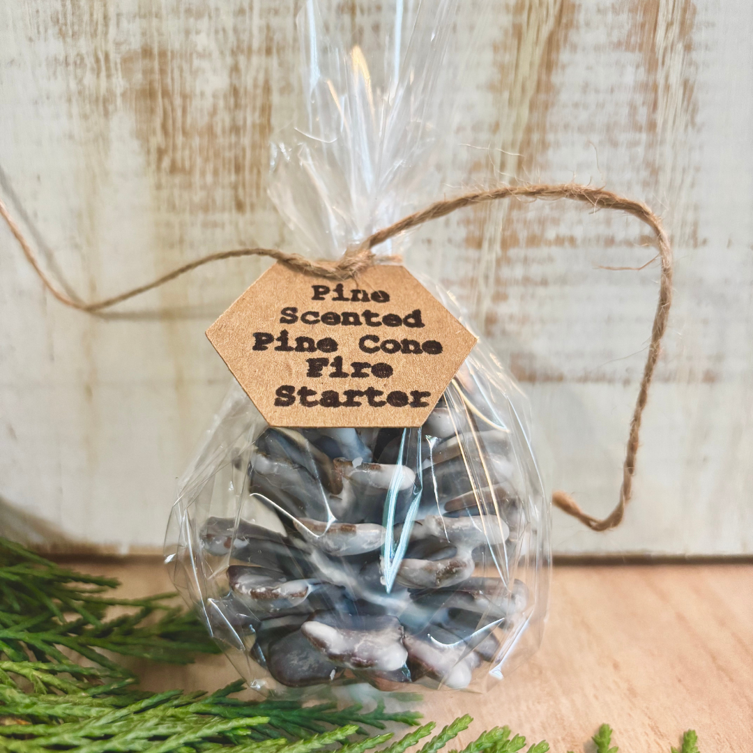 Mana Market Co. - Vente Cadeaux pour invités - Cônes de pin allume-feu cadeaux et souvenirs24