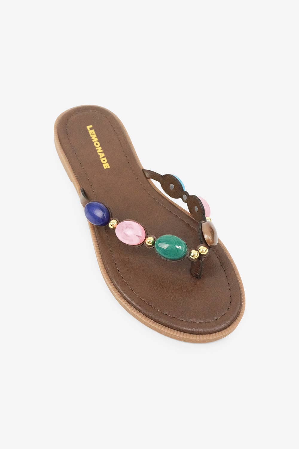 Lemonade Shoes - Wholesale Sandals - Women's - FANTINE - RESORT '26 Beaded Thong Sandal9