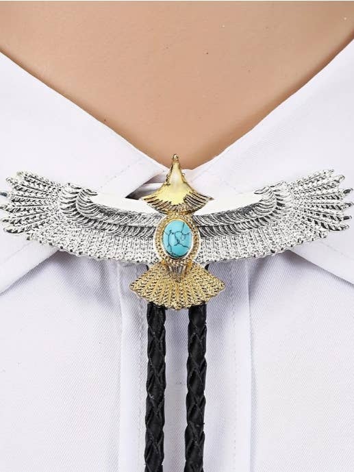 Western Cowboy Bolo Tie Necklace for wholesale by SimpleNGreat