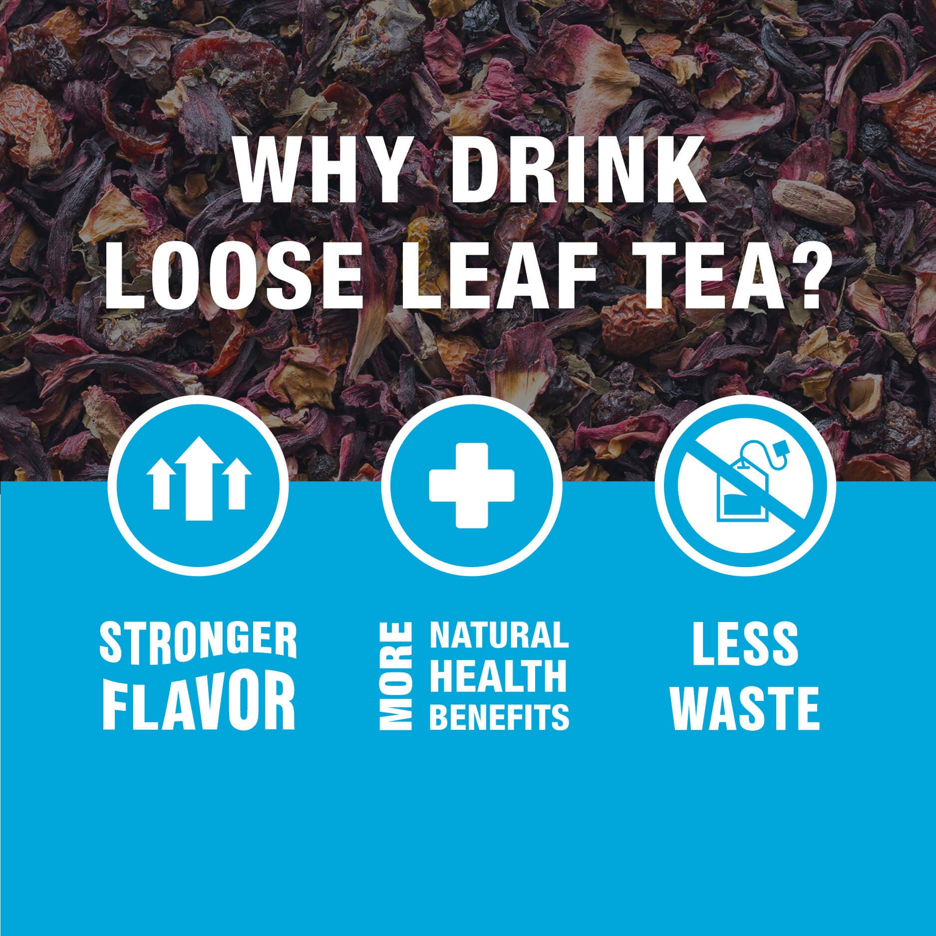 Tiesta Tea Company (loose leaf teas & accessories) - Wholesale Loose Tea - Fireberry - Cranberry Hibiscus Rooibos Tea7