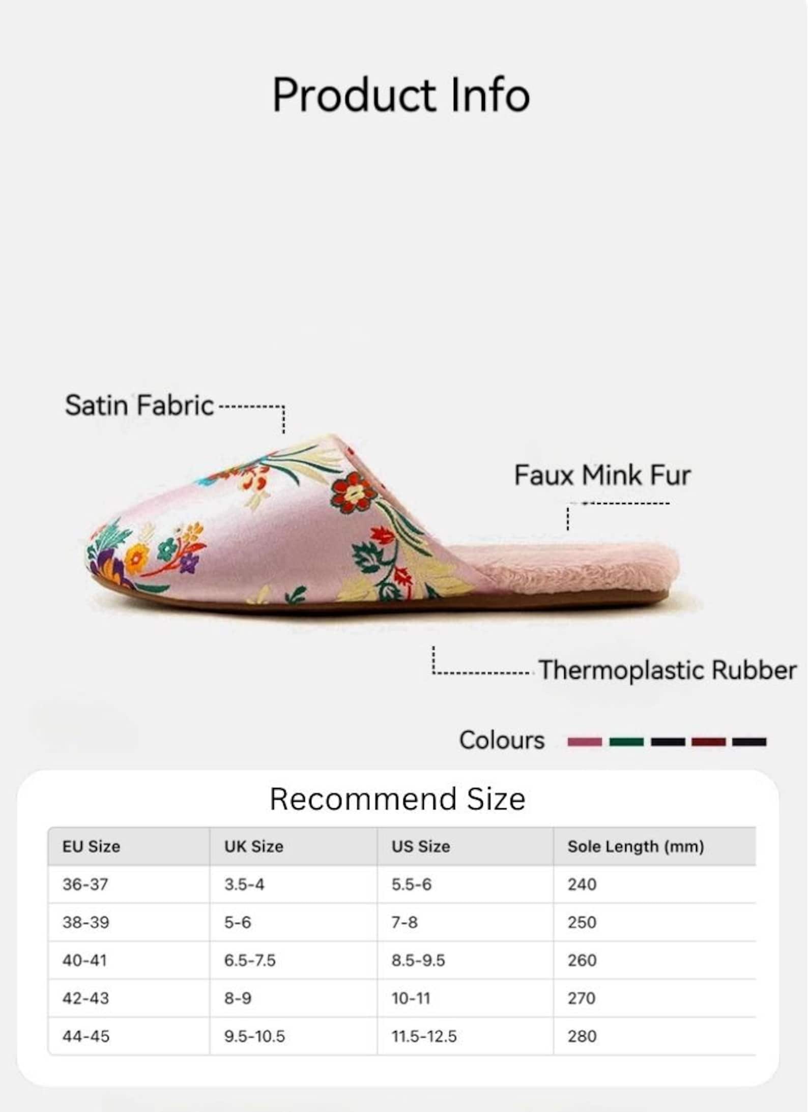 Lian Collection - Wholesale Slippers - Women's - Oriental Embroidered Women's Slippers - Winter Indoor House - Pink1