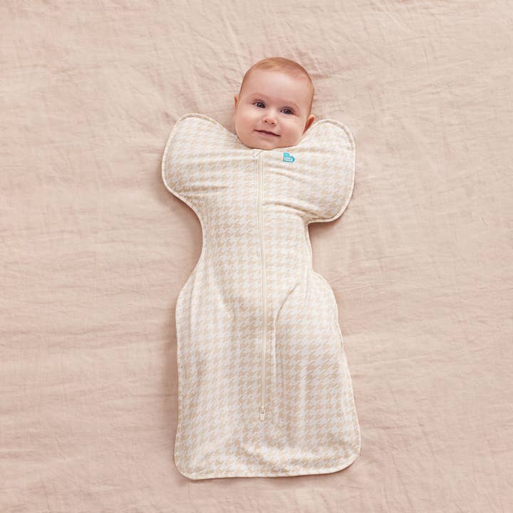 SWADDLE UP™ Original Sleep Sack- Cotton 1.0 TOG -Houndstooth for wholesale by Love to Dream