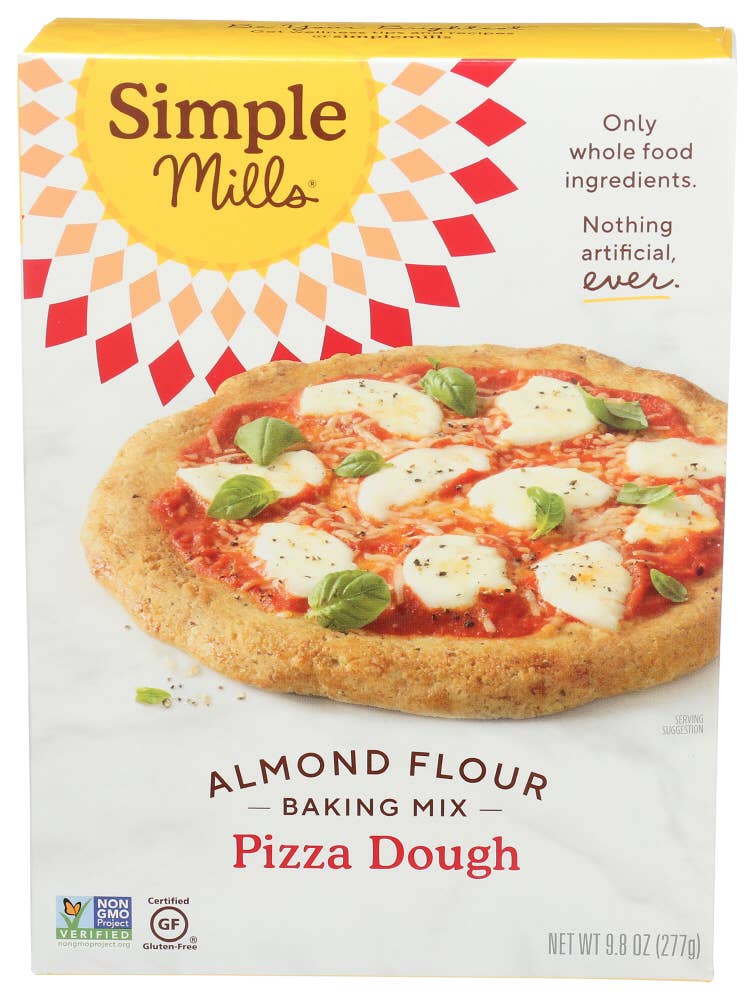 KeHE Distributors, LLC - Wholesale Bread Mix - Simple Mills Mix Pizza Dough 9.8 oz