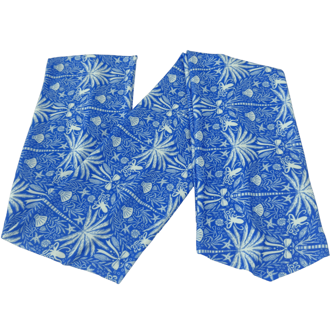 The Sassy Olive Handmade Headbands - Wholesale Fashion Headband - Women's - Sea Garden Blue Wrap Headband2