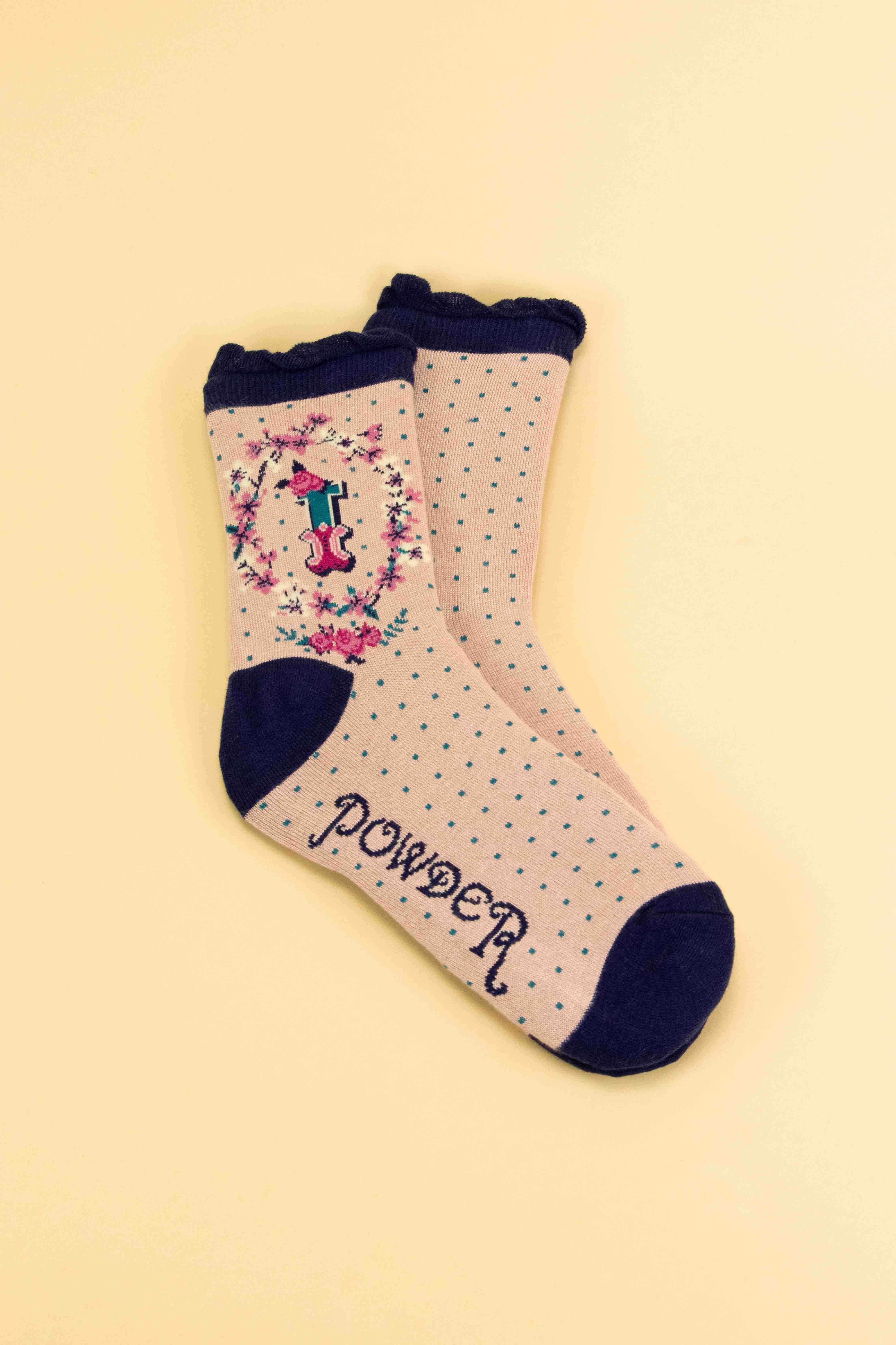 Powder Design - Europe - Wholesale Socks - Women's - Letter Ankle Socks38