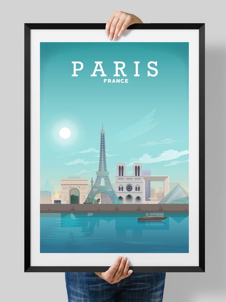 Paris, France for wholesale by Hillview Prints