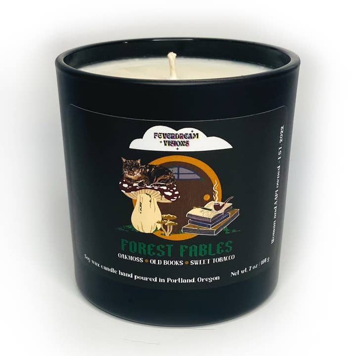 Forest Fables Candle for wholesale by Feverdream Visions