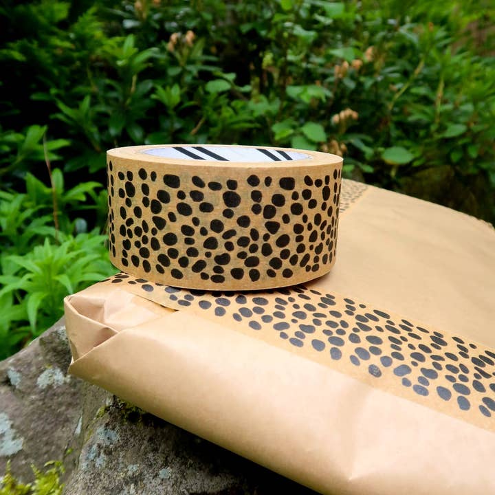 Cascayde - Wholesale Tape - Animal Print Paper Tape 48mm - Eco Friendly Packaging Tape