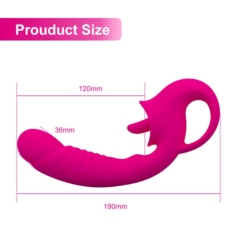 Tourtiwi – wholesale Sex toy – Tongue vibrating vibrator clitoral stimulation masturbator9
