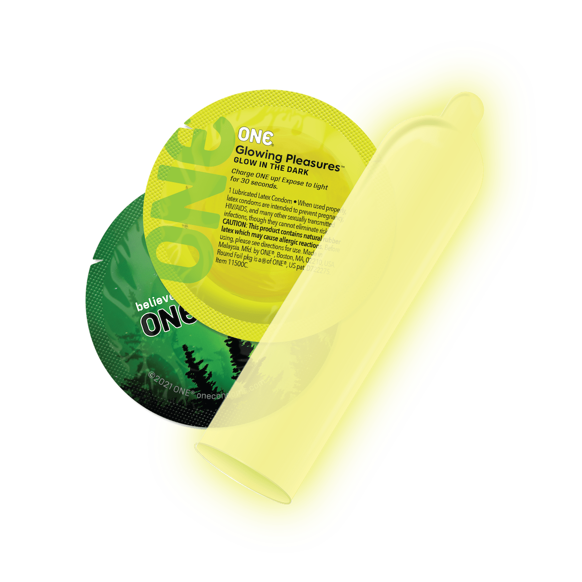 ONE® Condoms - Wholesale Contraceptive/Condom - Glowing Pleasures™ Condoms1
