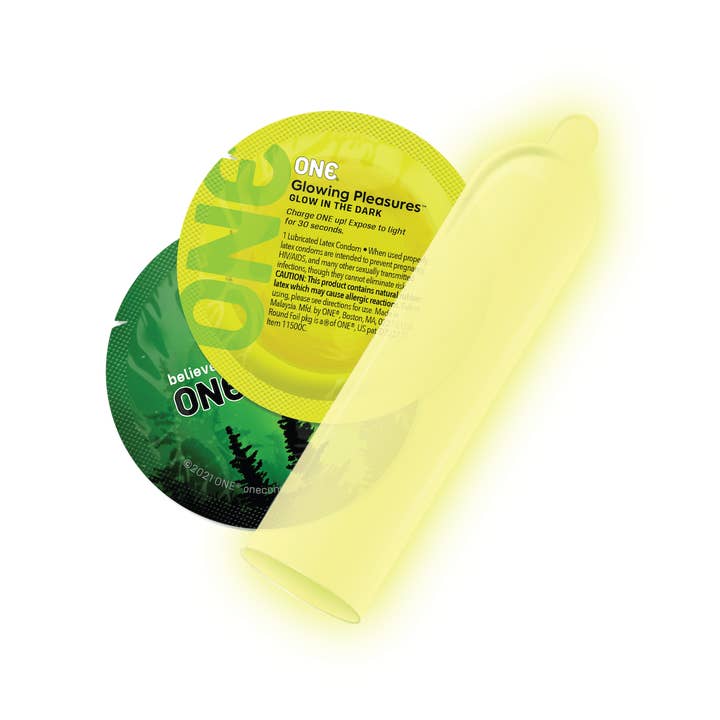 ONE® Condoms - Wholesale Contraceptive/Condom - Glowing Pleasures™ Condoms1