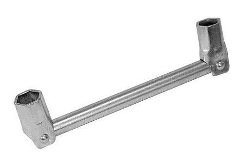 Mzs Gereedschap - Vendita all'ingrosso Utensile/attrezzo da cucina - Chiave per ponteggi bifacciale da 7/18" e 1/20