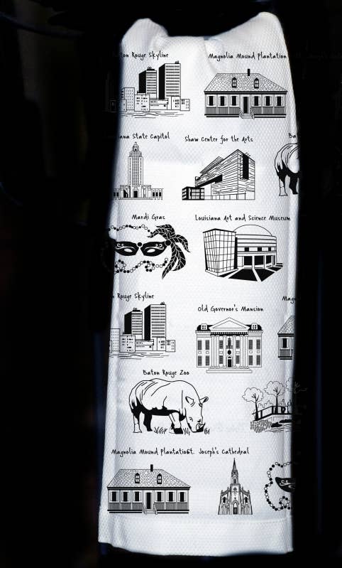 The Dish - Vente Torchons - Torchon Baton Rouge0