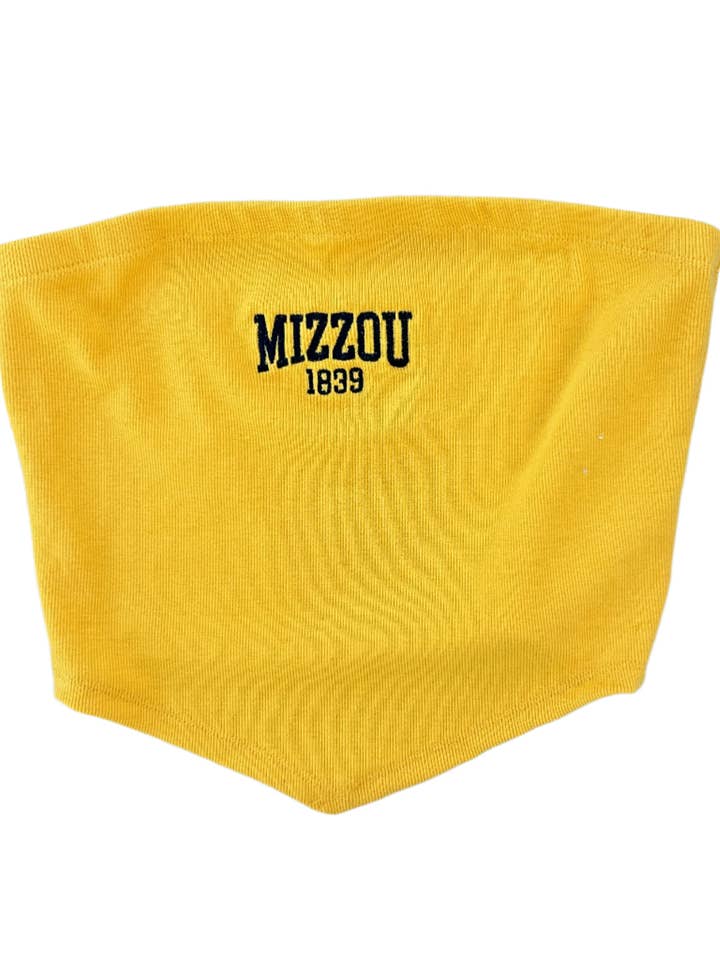 Mizzou 1839 Home Field Tube Top for wholesale by Recess Apparel