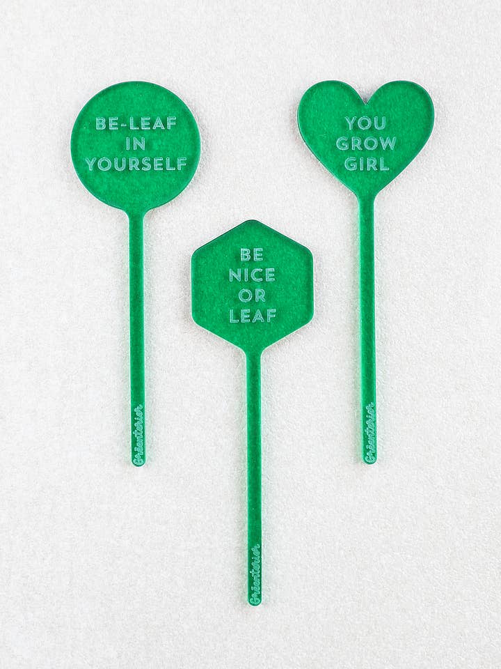 Pennarello You Grow Girl - Acrilico verde per la vendita all'ingrosso da parte di Greenterior