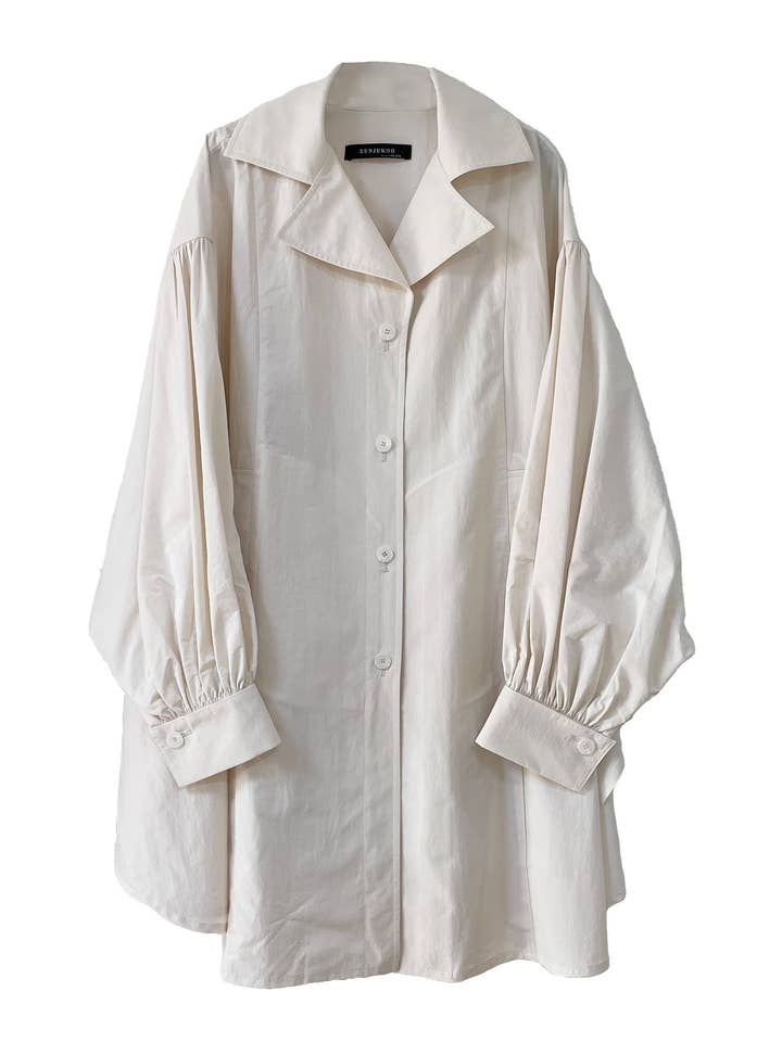 Shirring Shirt Coat for wholesale by EUNJUKOH