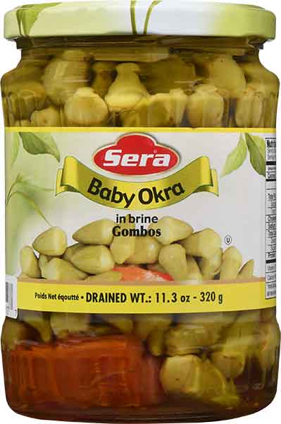 Hudson Meat Company - Wholesale Pickled Vegetables - OKRA BABY IN BRINE     -     SERA0