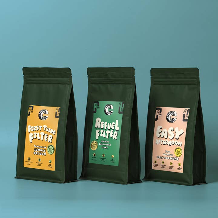 TASTER PACK BUNDLE All Day Filter Collection Pouches for wholesale by Counter Coffee