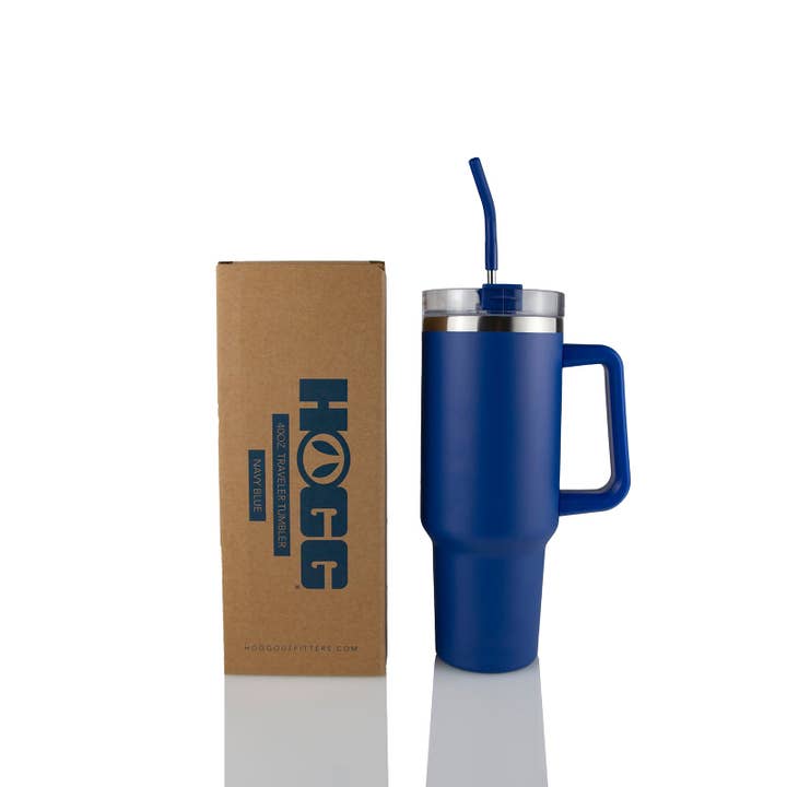 Hogg Outfitters - Wholesale Insulated Mug/Tumbler - 40oz POWDER COATED TRAVELER TUMBLER