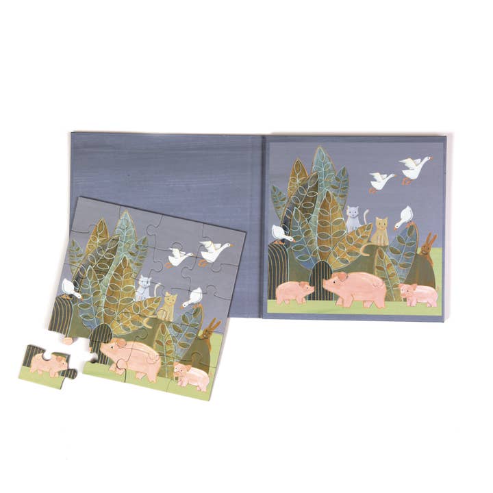 Egmont - Wholesale Puzzle - Kids - Magnetic Puzzle - Countryside