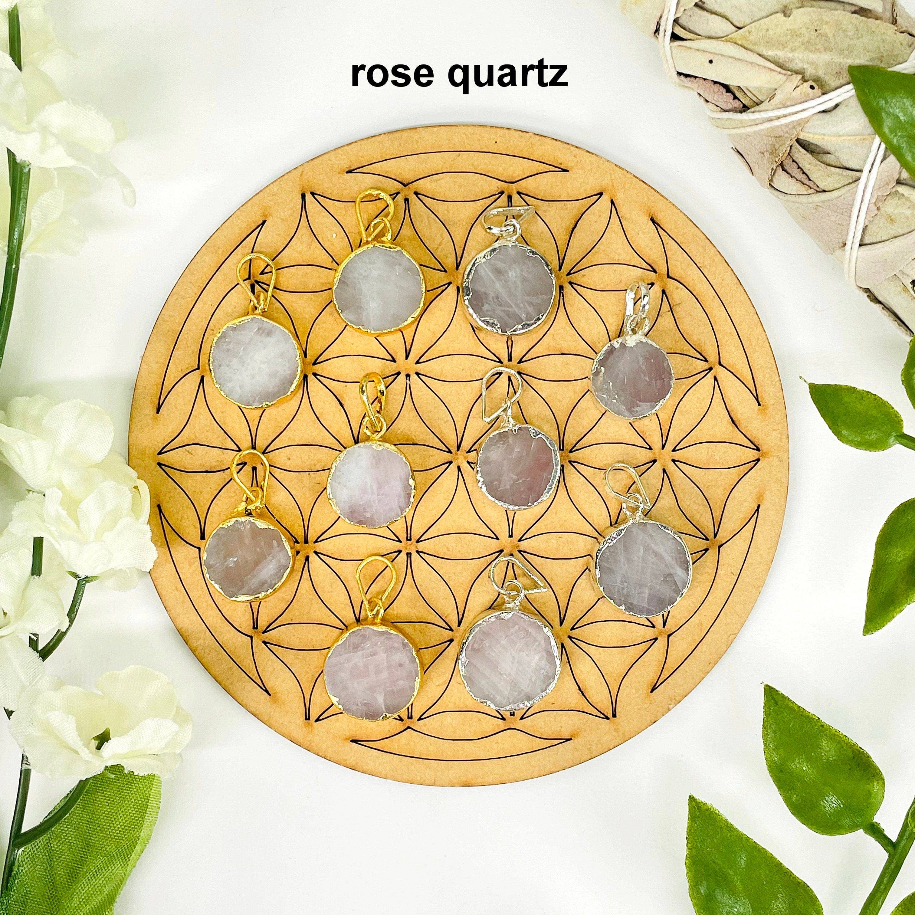 Rock Paradise – Pendente/pingente individual por atacado – Pingentes Pedras de Cristal3