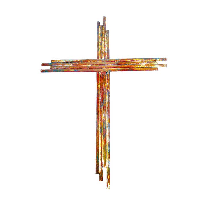 Sedona Spirit - Venta al por mayor Cruz de pared - Cruz de hierro: peso pesado