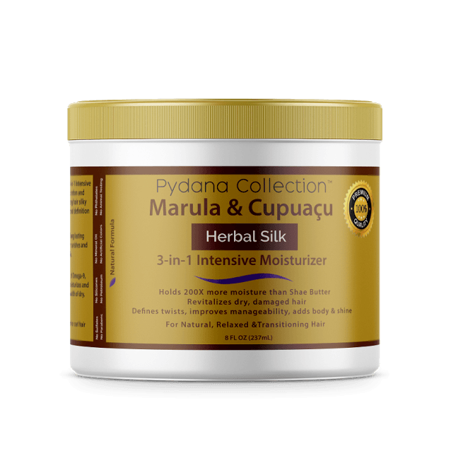 Pydana Collection - Wholesale Hair Leave-In Conditioner - Marula & Cupuacu Herbal Silk 3in1 Intensive Moisturizer4