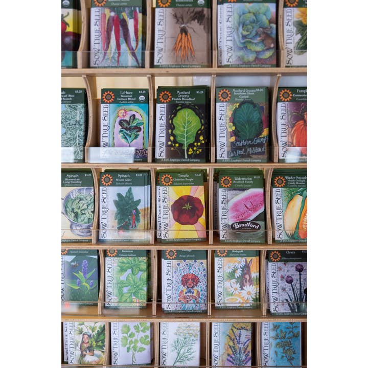 Sow True Seed - Wholesale Retailer Display - Home & Living - Wooden Seed Display1