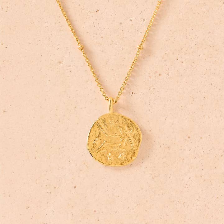 Agapée Jewelry - Wholesale Pendant/Charm Necklace - Zodiac Necklace | Jewelry Gold Gift Waterproof5
