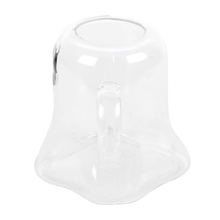 Something Different Wholesale - Wholesale Coffee Mug - Ghost Shaped Glass Halloween Mug