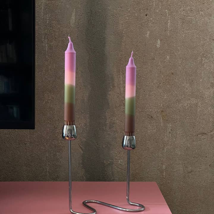 HEYLENOCHKA BERLIN - Wholesale Tapered Candle/Candlestick - DIP DYE CANDLES SET OF 3 HEY.501