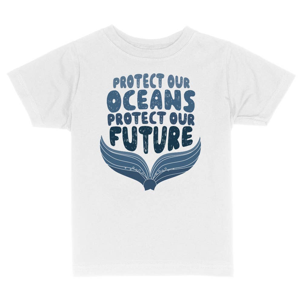 femfetti - Wholesale Screen Printed T-Shirt - Kids - Protect Our Oceans Toddler or Youth Shirt0