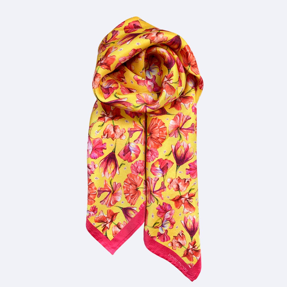 Bonito Mundo - Wholesale Scarf - Women's - Beauty - Natural silk scarf3