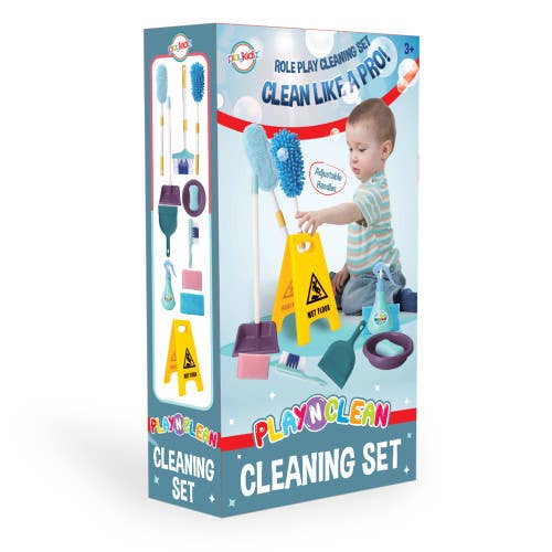 The Toy Group - Wholesale Toy Set - Kids - Playkidz Kid Cleaning Role Play Housekeeping Set4