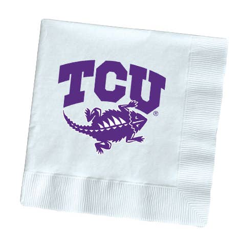 TCU Napkins for wholesale by Sassy Cups