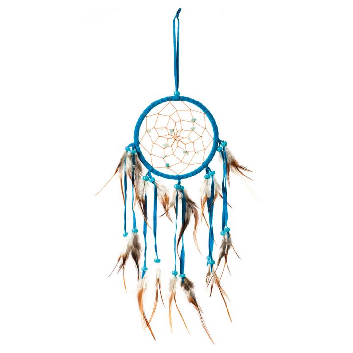 Namaste - Wholesale Dream Catcher - Suede Leather Dreamcatcher with Beads3
